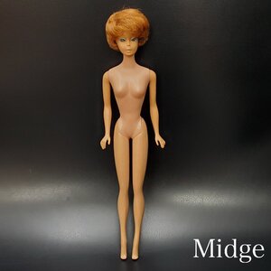 【宝蔵】当時物 MATTEL.INC マテル社 1962 midge ミッジ 1958 Barbie バービー 着せ替え人形 ドール JAPAN