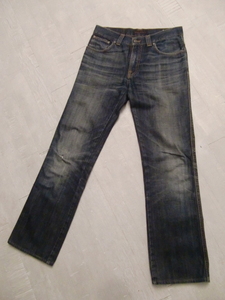 送料無料 イタリア製 Nudie Jeans ヌーディージーンズ 表記 W30(実寸W80cm L77cm) デニム パンツ ジーンズ ジーパン ユーロ ワーク ITALY