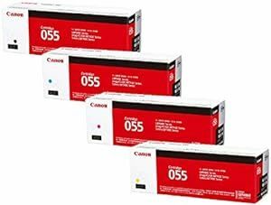 CANON トナーカートリッジ055 4色セット (CRG-055 BK/C/M/Y)【送料無料】国内純正品