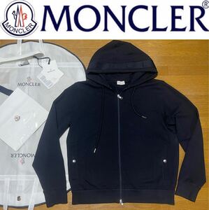 希少★ 国内正規モンクレール MONCLER ジャケットパーカー フーディ フード立体ロゴ 定価13万6000円♪