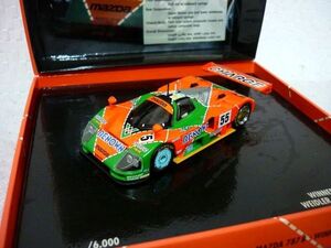 ミニチャンプス マツダ 787B WINNER 24H LE MANS 1991 1/43 ミニカー