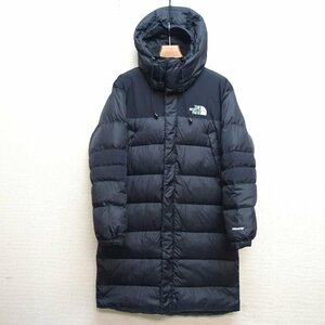 THE NORTH FACE ノースフェイス ウインドストッパー ダウンコート ロング ダウンジャケット メンズ Lサイズ 正規品 ブラック D7271