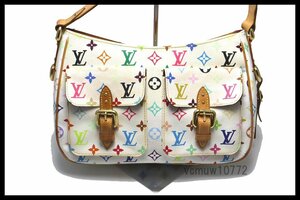 希少美中古■LOUIS VUITTON モノグラムマルチカラー ロッジGM レザー ワンショルダーバッグ ルイヴィトン■1107ur16285