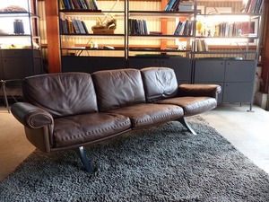 1980s｜deSede（デセデ）DS-31 3seater sofa｜ヴィンテージソファ｜3シーター/3P/三人掛け｜スイス