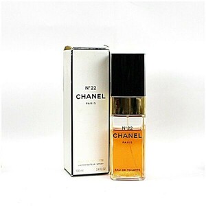 52825 シャネル 香水 NO.22 オードトワレ スプレータイプ 100ml 中古 CHANEL ナンバー22 ｜女性用