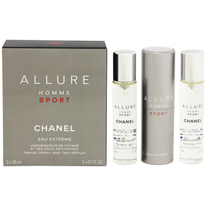 シャネル アリュール オム スポーツ オー エクストリーム ツイスト (セット) 20ml×3 香水 フレグランス ALLURE HOMME SPORT EAU EXTREME