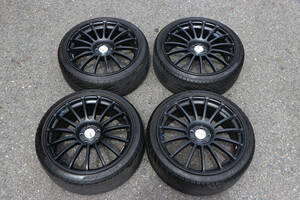 ADVAN Racing RT 18インチ 7.5J＋38 PCD100 5H 215/35R18 バリ山 POLO インプレッサ プリウス等