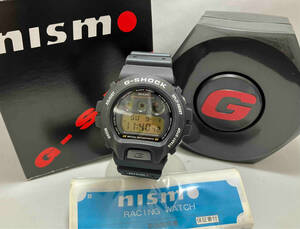 ジャンク 【1円スタート】CASIO G-SHOCK DW-6900-R390 NISSAN NISMO ニスモ　クォーツ