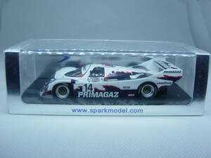 spark 1/43 Porsche 962C Le Mans 1991 #14 A.Salamin/M.Cohen Olivar/M.Tarres ポルシェ ル・マン PRIMAGAZ