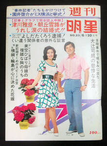 週刊明星 1973年6月10日号 山本リンダ/八代亜紀/野路由紀子/麻丘めぐみ/青木リカ/ジャクソン5/天地真理/西城秀樹/山口百恵ほか 大運動会