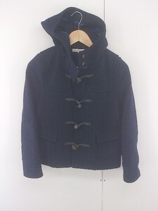 ◇ green label relaxing グリーンレーベル UNITED ARROWS 長袖 ダッフル コート サイズ38 ネイビー レディース E