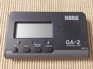 送料無料 KORG GA-2 ギター/ベースチューナー おまけ付き コルグ