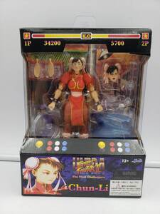 即決 新品 未開封 ウルトラストリートファイターII Street Fighter 春麗 チュンリー 2Pカラー 1/12 可動 アクションフィギュア Jada Toys