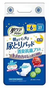 日本製紙クレシア 尿とりパッド消臭抗菌プラス6回分吸収 80493