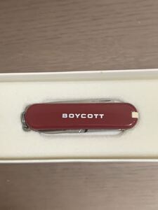 ビクトリノックス　クラシック　Victorinox classic コラボ　BOYCOTT ボイコット