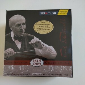 【音楽CD新品未開封】Carl Schuricht Collection/20CD+1DVD/カール・シューリヒト指揮シュトゥットガルト放送交響楽団/hnssler