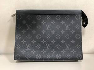 【質屋 尾張屋商店 東京】☆極美品☆ LOUIS VUITTON ルイ・ヴィトン ポシェット・ヴォワヤージュMM M61692 モノエクリプス