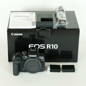 [良品｜シャッター数2,000回以下｜バッテリー2個付] Canon EOS R10 / ミラーレス一眼 / キヤノンRF-Sマウント