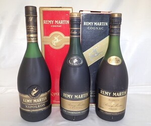 1199[M]◆未開栓古酒◆REMY MARTIN/レミーマルタン/NAPOLEON/VSOP/COGNAC/コニャック/ブランデー/700ml/40％/特級 従価 箱付き含む 3本