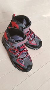 スノーシューズ★VITIKE★キッズ スノーブーツ 防水 防滑 子供レディース 登山靴 子供用/滑り止め金具付き　 トレッキングシューズ