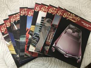 雑誌「Fly Wheels フライホイール」10冊セット #40 41 44 45 51 52 56 57 58 59 vintage HOTROD harley indian ford カスタム ローライダー