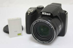 【返品保証】 ニコン Nikon Coolpix P90 24x バッテリー付き コンパクトデジタルカメラ v5988