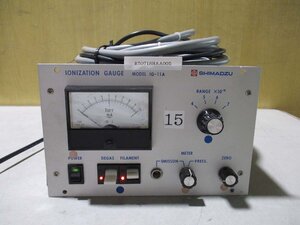 中古 SHIMADZU IG-11A IONIZATION GAUGE 電離真空計＜通電OK (R50718HAA005)