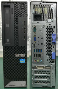 Lenovo ThinkStation E31 SFF / Xeon E3-1230V2 / メモリ 32GB / SSD 512GB (正常100%)