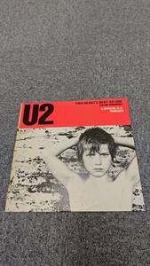 LP/U2「Two Hearts Beat As One」/Polystar(15S-184)/Electronic/L0914025