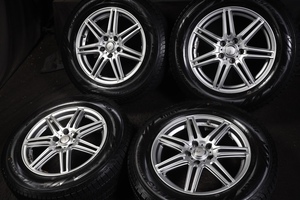 ★バリ山 225/65R17 PIRELLI 2023年製 スタッドレス 4本セット PCD114.3/7J/+48 NXRAV4ハリアーヴァンガードCR-VエクストレイルCX-5CX-8等