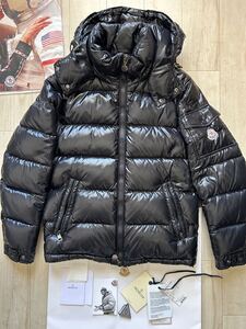 表参道の正規店購入　モンクレール　 MONCLER ダウンジャケット　 ブラック　 MAYA マヤ　0サイズ