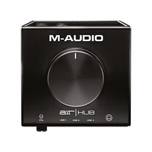 【中古】M-Audio USB USB-C オーディオインターフェース 音楽制作 USBポート拡張 再生 低ノイズ 音楽制作ソフト付 AIR|HUB