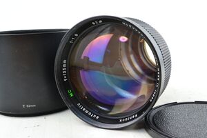 超希少★実用美品★Kenlock automatic MC 135mm F1.8 M42★#15501