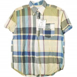 新品 Engineered Garments エンジニアードガーメンツ Pop Over BD Shirt - Big Madras Plaid マドラスチェック ポップオーバーBDシャツ S