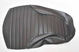 縫製済 GPZ1100 水冷 防水タックロール レザー 表皮 カバー 黒 シート kawasaki gpz1100 water proof seat leather black