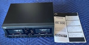 タカコム　自動通話録音装置　VR-200　送料無料　ジャンク品　ノークレーム　ノーリターン