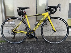 フ7425M★Cannondale　キャノンデール　ロードバイク　CAAD　OPTIMO　アルミフレーム　SHIMANO SORA　18段変速　48ｃｍ　700×25Ｃ★