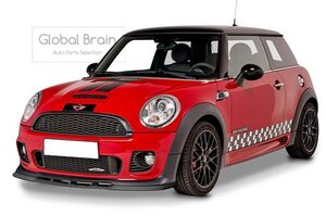 2006-2013 ミニ クーパー R56 JCW フロント リップ スポイラー/ スプリッタ― バンパー アンダー ディフューザー スカート