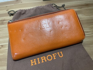 ●３８００円即決●　　★バッグに合わせて★　HIROFU　ヒロフ　財布　長財布　ウォレット