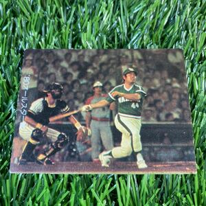 1980年 南海 門田 No.196 カルビー プロ野球カード オールスター戦シリーズ
