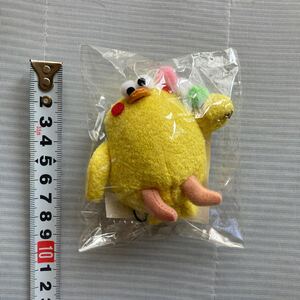 キャラクターグッズ　☆　ファッション小物　昔の懐かしい　非売品　ストラップ付きマスコット　NTTドコモ　dポインコ　小さなぬいぐるみ