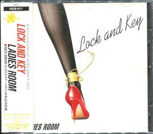 ＊中古CD LADIESROOMレディースルーム/LOCK AND KEY 1992年作品3rdアルバム Xエックス X JAPAN 東京ヤンキース ジキル ジル・ド・レイ