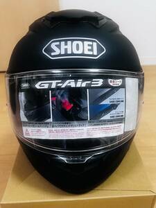 【新品未使用】SHOEI フルフェイス ヘルメット GT-Air3 マットブラック XLサイズ