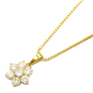 ジュエリー ダイヤ ネックレス ブランドオフ JEWELRY K18（イエローゴールド） ネックレス K18/750YG 中古 レディース