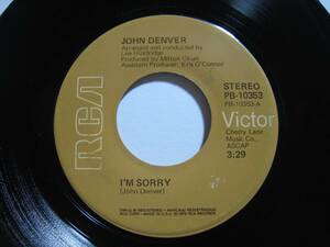 【7”】 JOHN DENVER / I