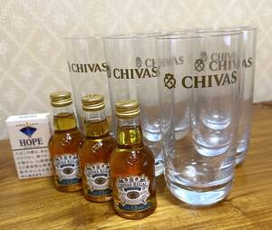 ☆おまけつき☆　CHIVAS REGAL オリジナルタンブラー　６個セット!　シーバスリーガル