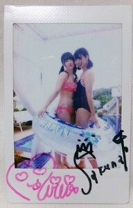 小川さくら&永島美玲 ずっといっしょ 特典直筆サイン入り生チェキ 現場写真 水着 139