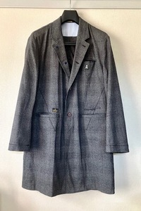 2022ss UNDERCOVER the Shepherd グレンチェック ハーフ コート size: 2 美品 他多数出品中　KK