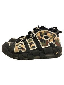 NIKE◆AIR MORE UPTEMPO 96 QS/エアモアアップテンポ/ブラック/CJ6122-001/27.5cm/