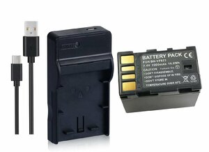 セットDC対応USB充電器 と Victor BN-VF823 互換バッテリー